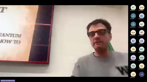 Thumbnail for Mauro Paternostro – Università di Palermo