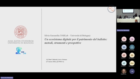 Thumbnail for Silvia Garzarella (VARLab- UNIBO)
