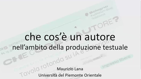 Thumbnail for Maurizio Lana