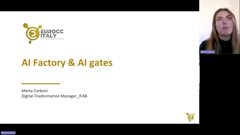 Thumbnail for Marta Carboni - IFAB - Head of Innovation &amp; Business Development