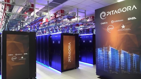 Thumbnail for Taglio del nastro al Cineca per il supercomputer Pitagora